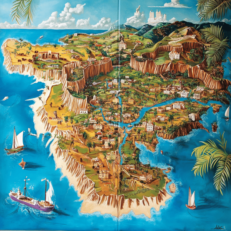 puerto rico map