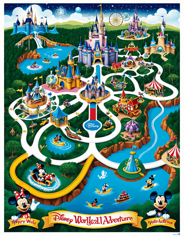 disney world map