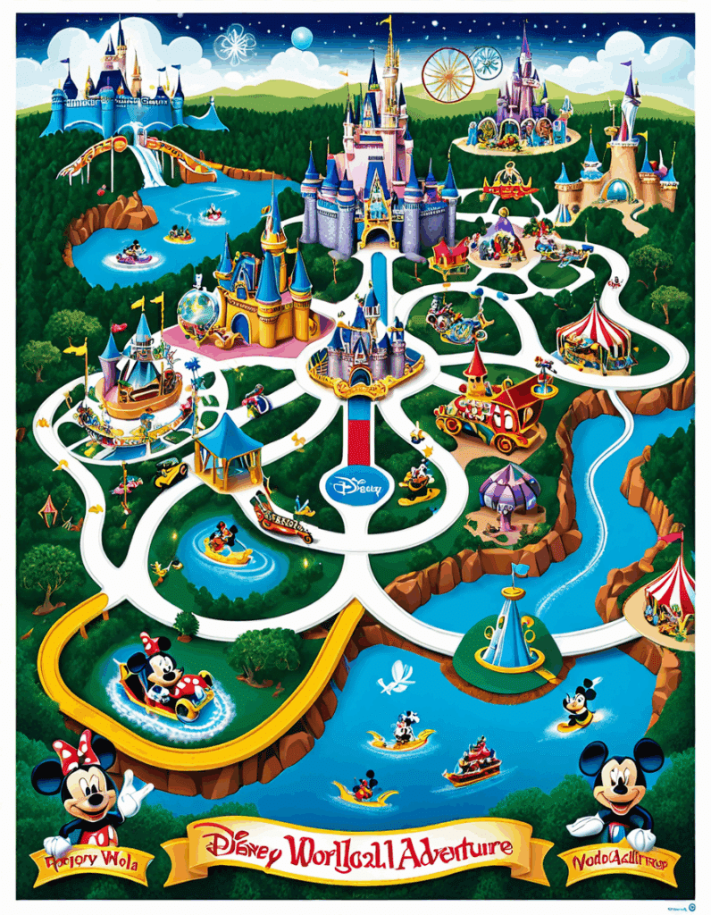 disney world map