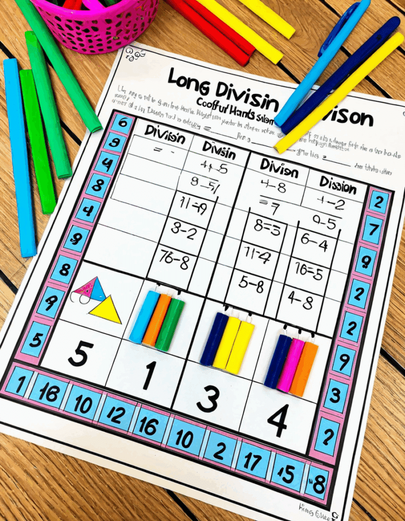 how to do long division