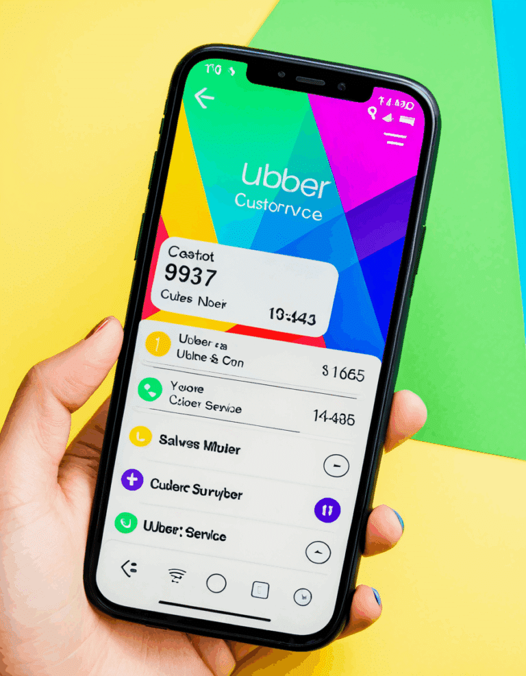 uber customer service phone number