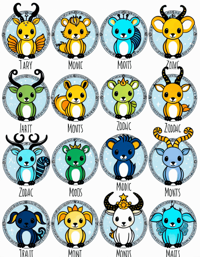 zodiac signs months