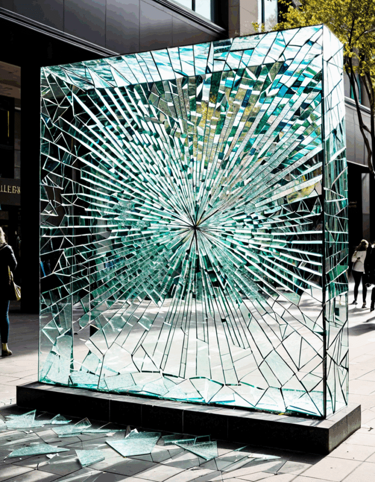 shattered glass
