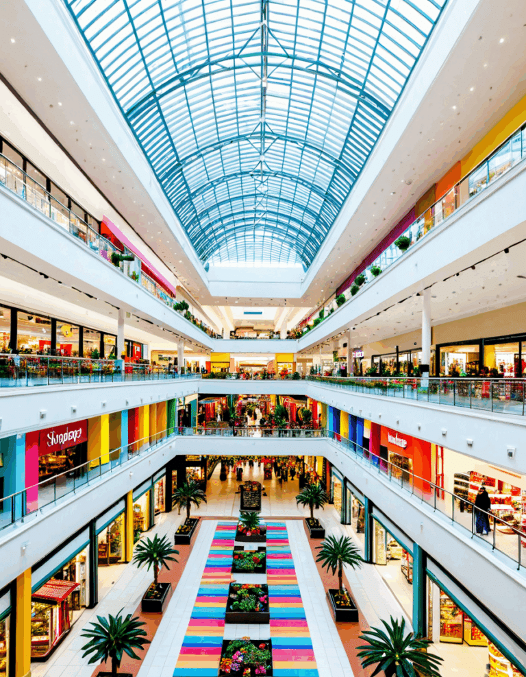 shopping center