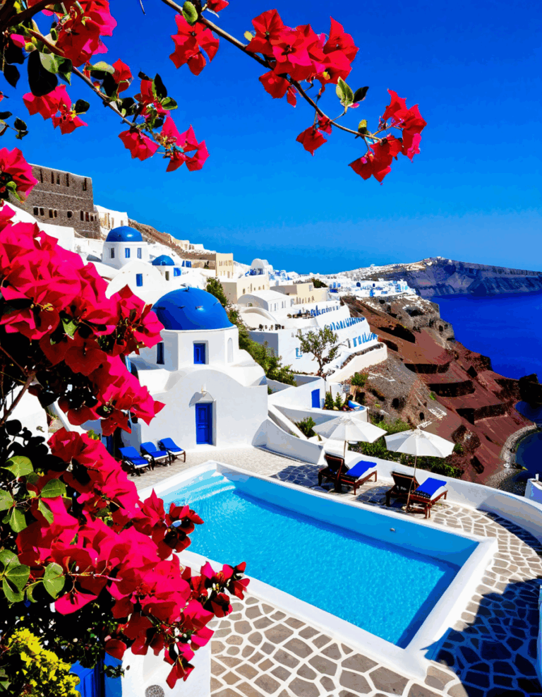 santorini hotels