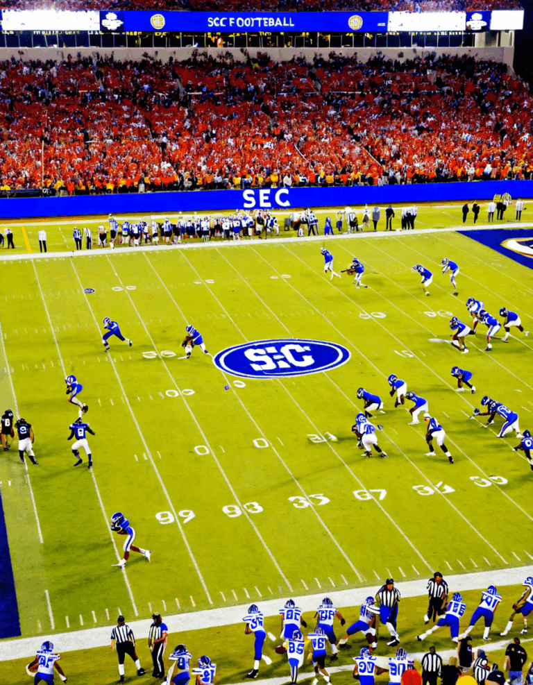 sec football scores