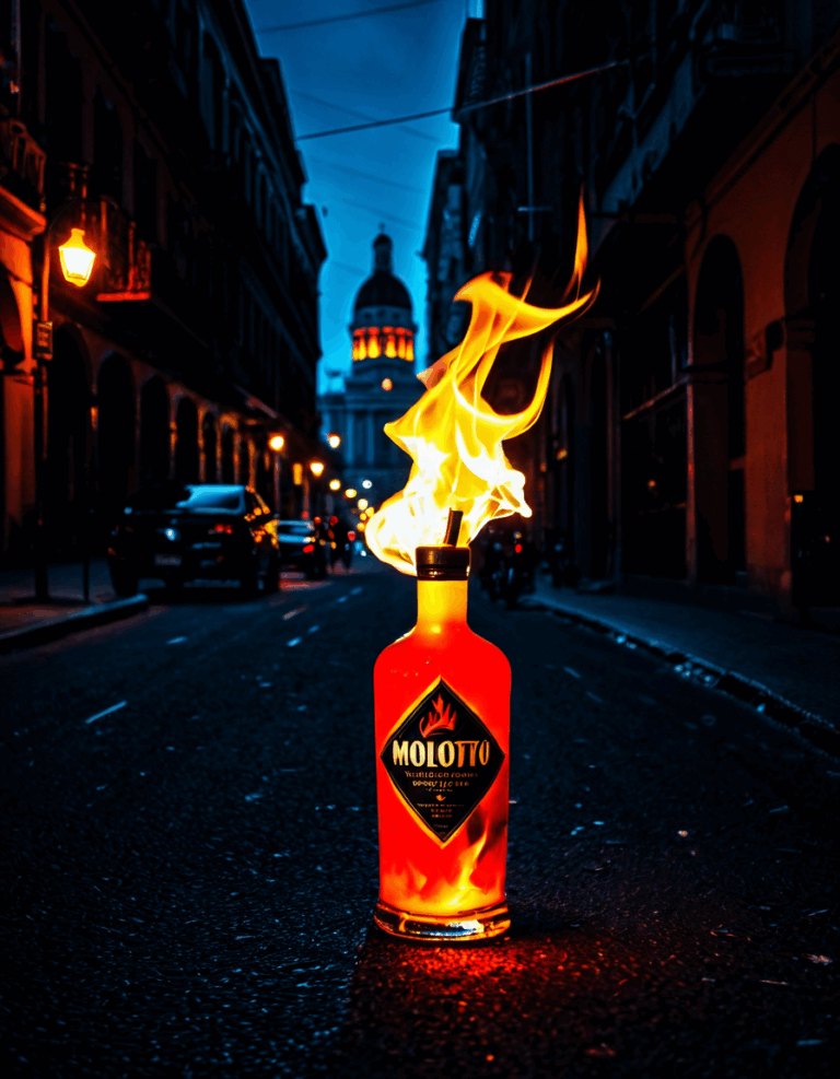 molotov cocktail
