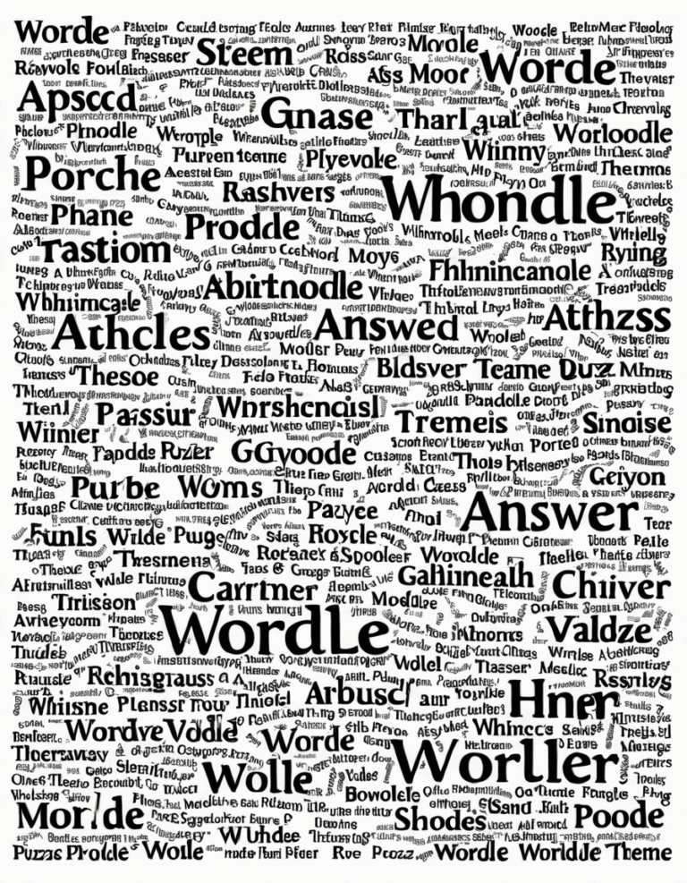wordle answer finder