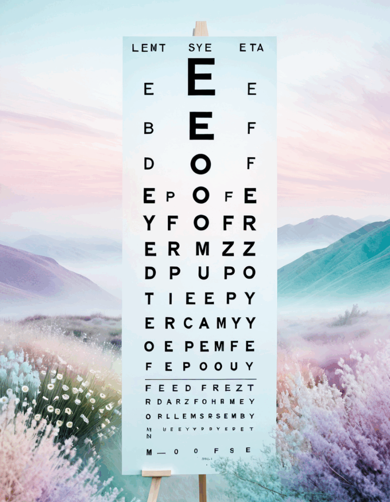 eye chart