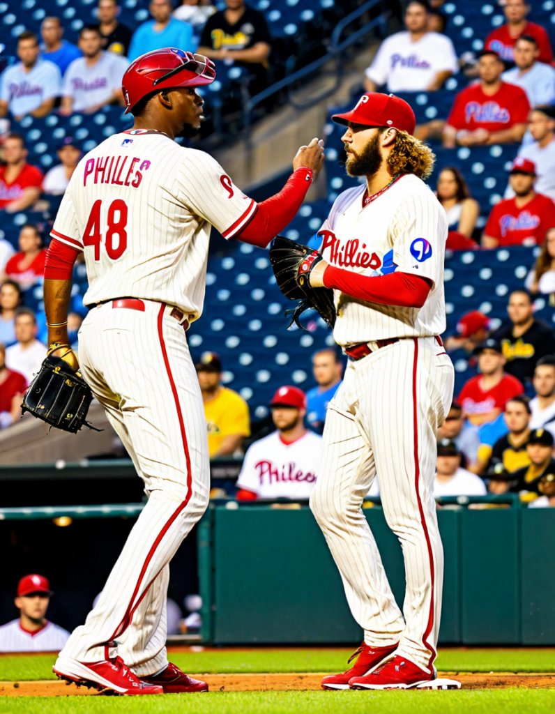 phillies vs pittsburgh pirates match player stats